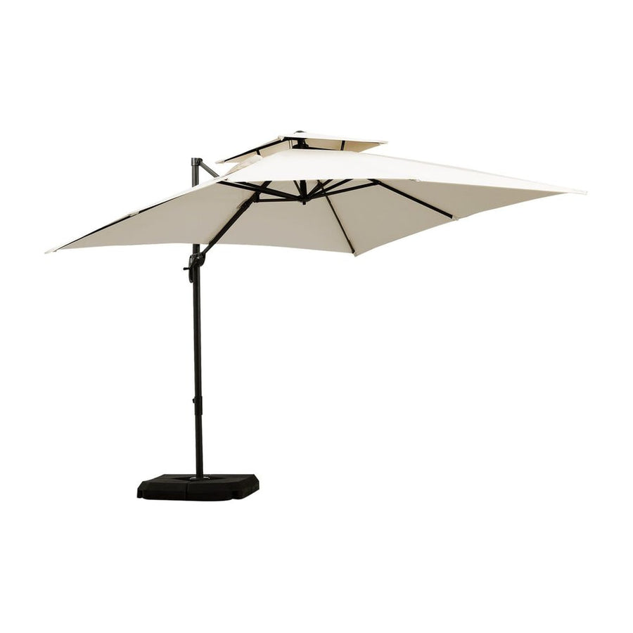 Outsunny Steel Frame Outdoor Roma Cantilever Umbrella