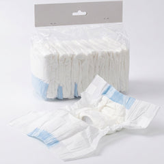 PawHut Disposable Dog Diapers Female for L Dogs Incontinence or Excitable Urination and Training 48 Count