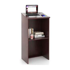 Podium Stand in Brown