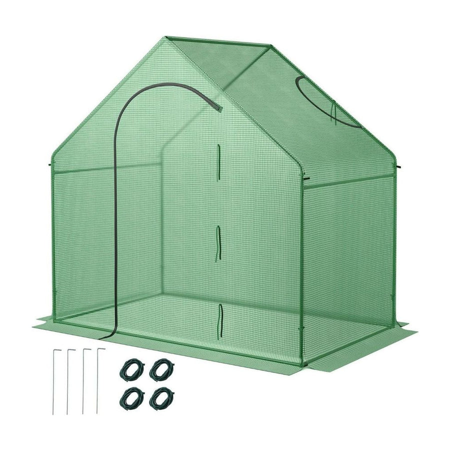Portable Outdoor Warm House for Winter with PE Cover and Rustproof PE-Coated Metal Frame