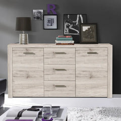 Portland Sideboard Cabinet 196cm in Oak Sand