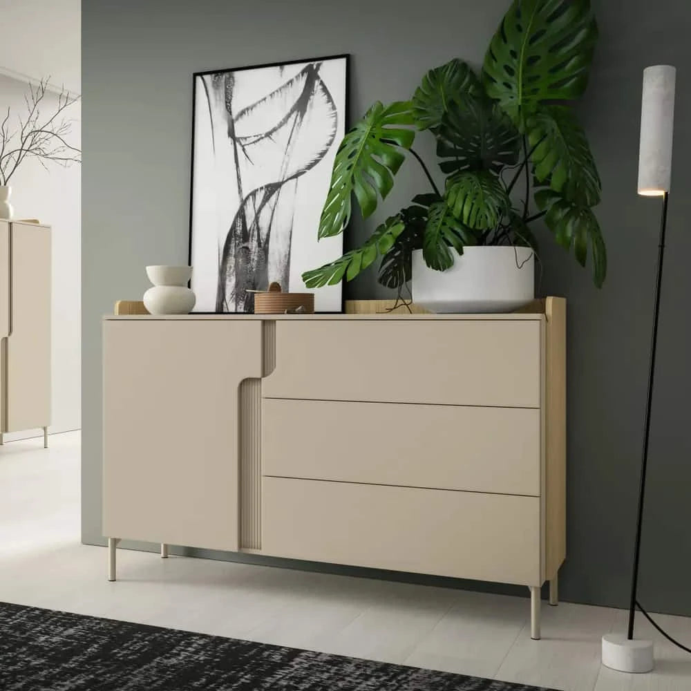 Positano PO1 Hinged Door Wardrobe 103cm, image 6