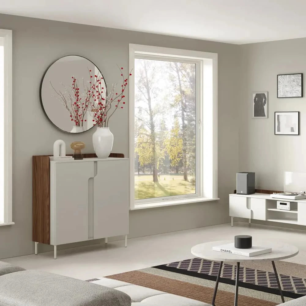 Positano PO1 Hinged Door Wardrobe 103cm, image 9