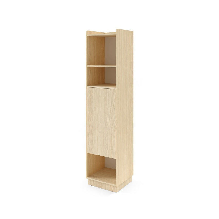 Positano PO2 Tall Cabinet 45cm in Oak Maveile