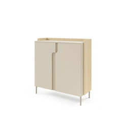 Positano PO8 Highboard Cabinet 103cm in Beige