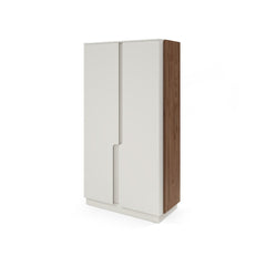Positano PO1 Hinged Door Wardrobe 103cm in Cashmere, image 7