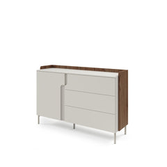 Positano PO7 Chest Of Drawers 143cm in Cashmere, image 9
