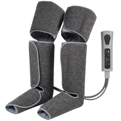 HOMCOM Leg Massager with Heat, Compression, 3 Auto Modes & 3 Intensities,  Foot and Calf Massage Machine