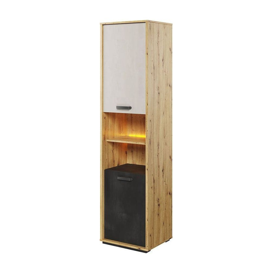 Qubic 04 Tall Cabinet 50cm with LED