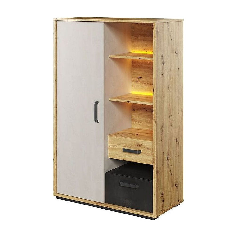 Qubic 05 Storage Cabinet 90cm with LED