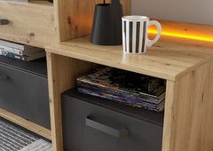 Qubic 10 Bedside Cabinet 45cm with LED - product image 3