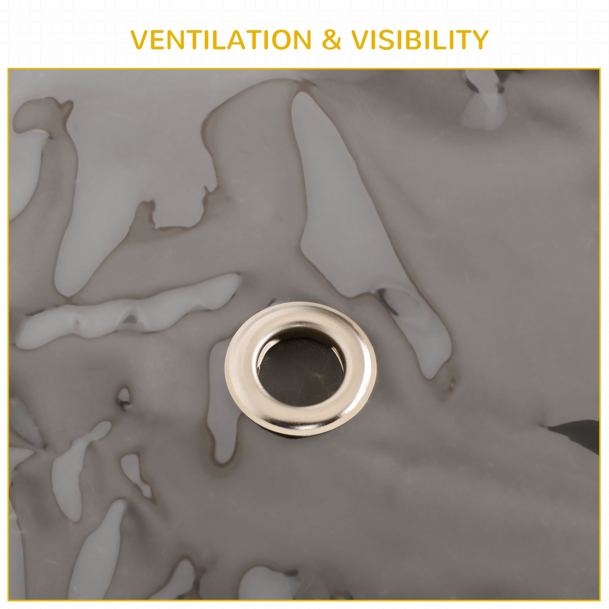 PawHut Rabbit Hutch Cover, Water-Resistant Pets Cage Protector, Breathable Guinea Pig Cage Cover - Brown