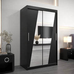 Rhomb Sliding Door Wardrobe 120cm