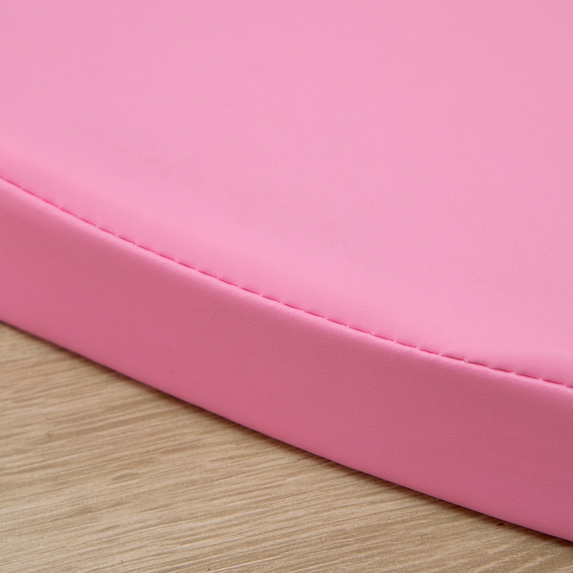 HOMCOM 6 Piece Soft Play Equipment for Kids Climb and Crawl, Red