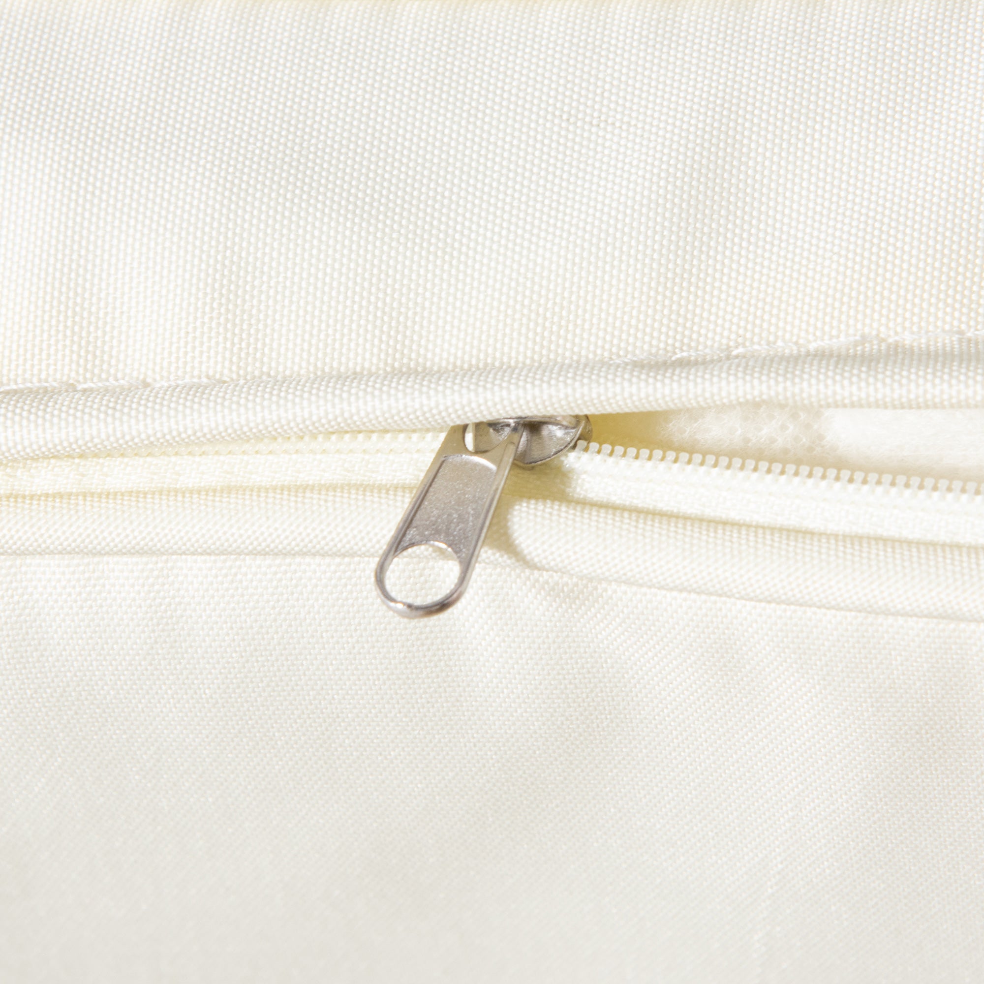 Outsunny 2 Seater Rattan Garden Swing Chair, Porch Swing Bench Loveseat with Cushion, Wicker Outdoor Hanging Swinging Seat with 2 Metal Chains, 250 KG Capacity for Patio, Balcony, Cream White