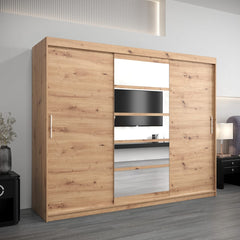 Roma I Sliding Door Wardrobe 250cm