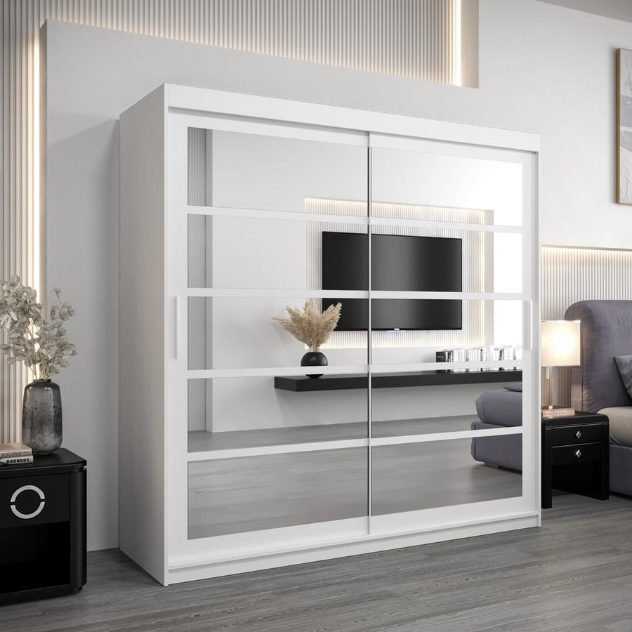Roma II Sliding Door Wardrobe 200cm