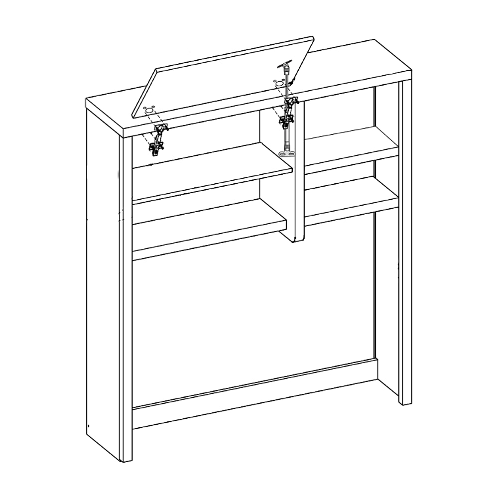 Roma ROM5 Wall Panel for TV Cabinet
