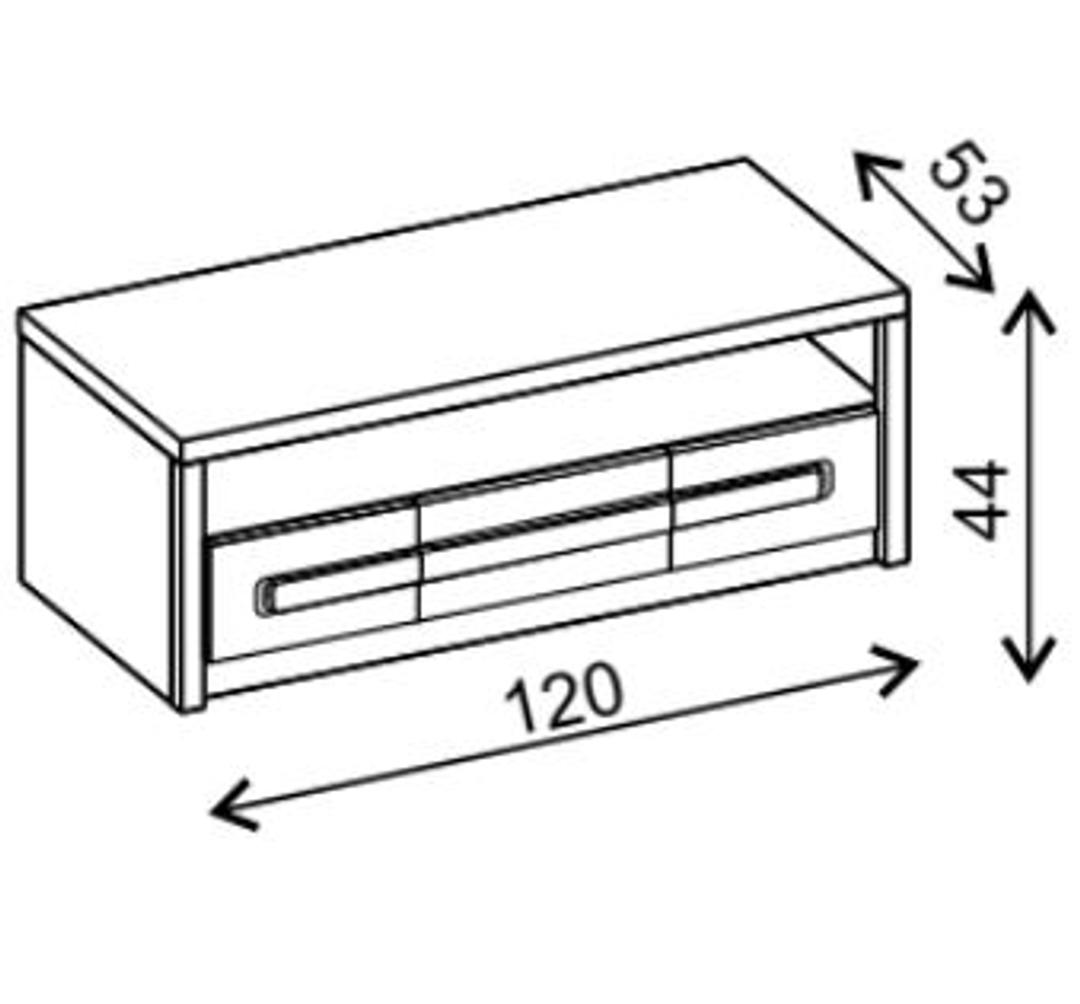 Roma A Entertainment Unit For TVs Up To 49"