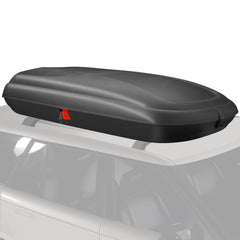 Rooftop Cargo Carrier with Security Keys for Vehicles mounted on a car roof