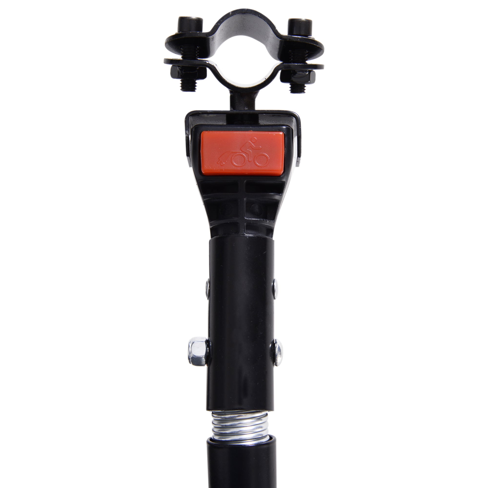 HOMCOM Bike Cargo Trailer Bicycle Trailer Cargo Storage Cart w/ Hitch Cycling Camping Luggage Storage Carrier Transport Steel Black