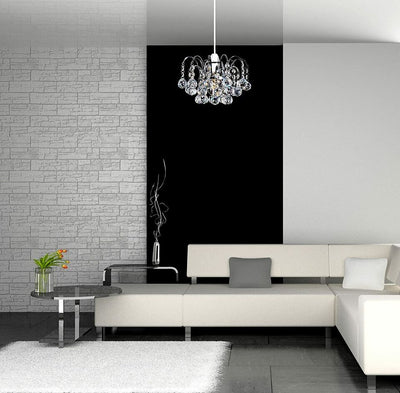 Modern Chandelier Style Ceiling Pendant Light Shade K9 Crystal Glass Shades