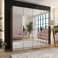Sandi III Hinged Door Wardrobe 200cm