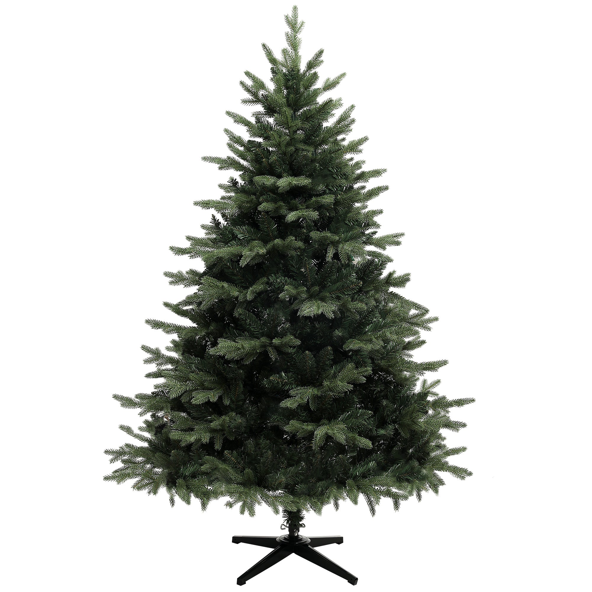 HOMCOM 6ft Artificial Spruce Christmas Tree - Green