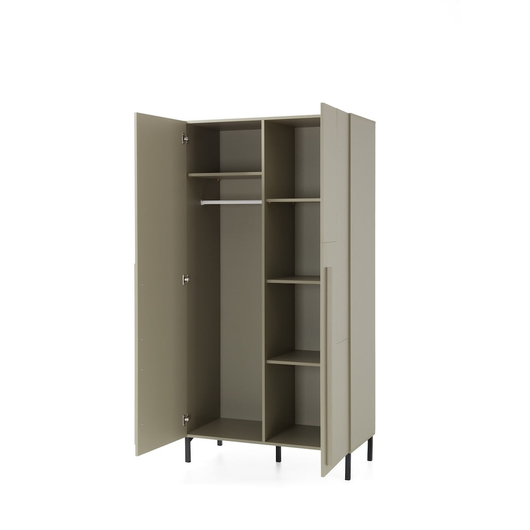 Sergio SE2 Hinged Door Wardrobe 100cm, image 2