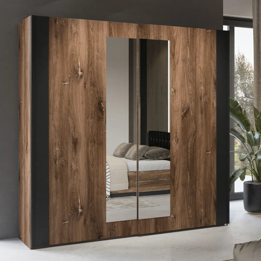 Sigma Sliding Door Wardrobe 200cm
