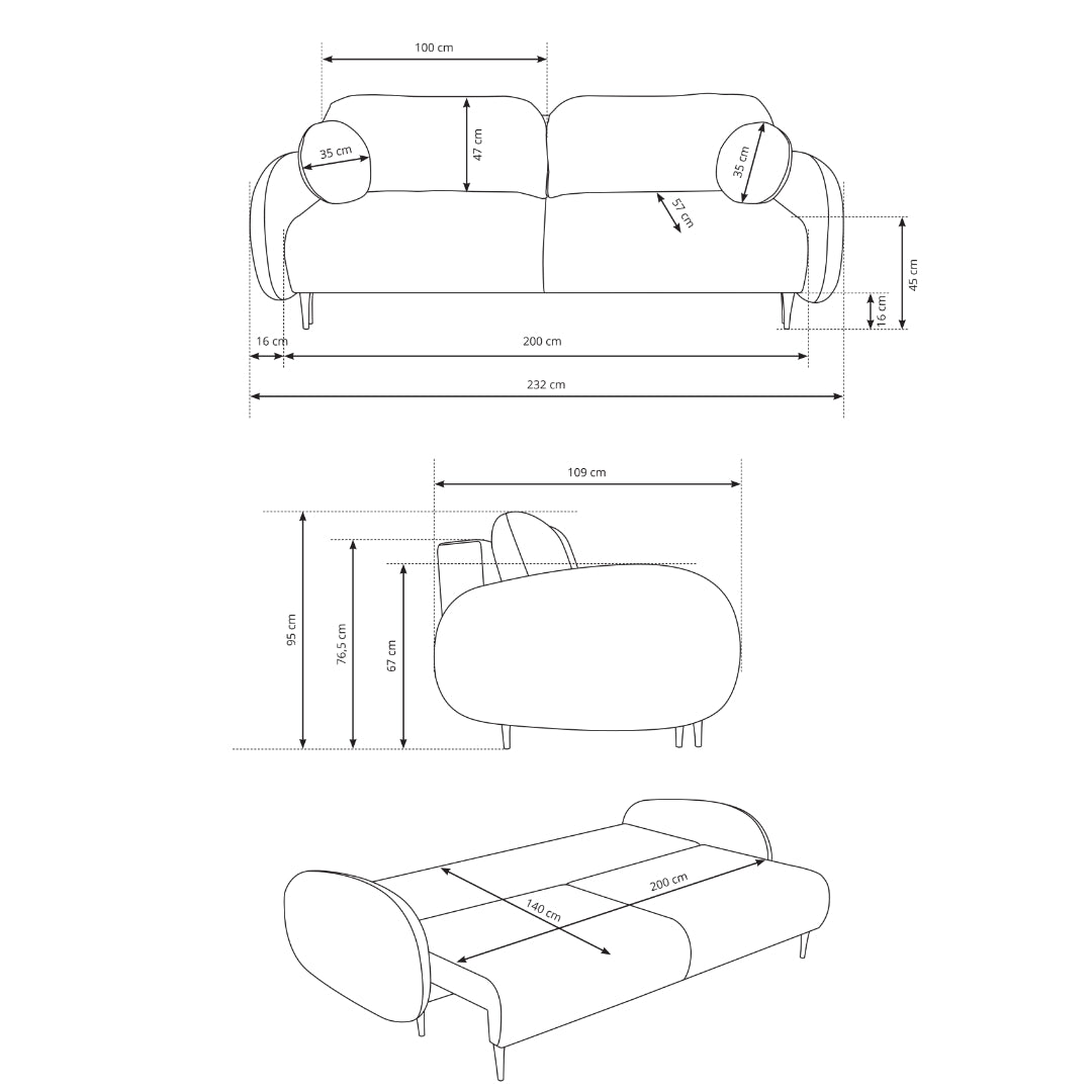 Sofa Bed Soft, image 11