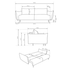 Sofa Bed Adel, image 19