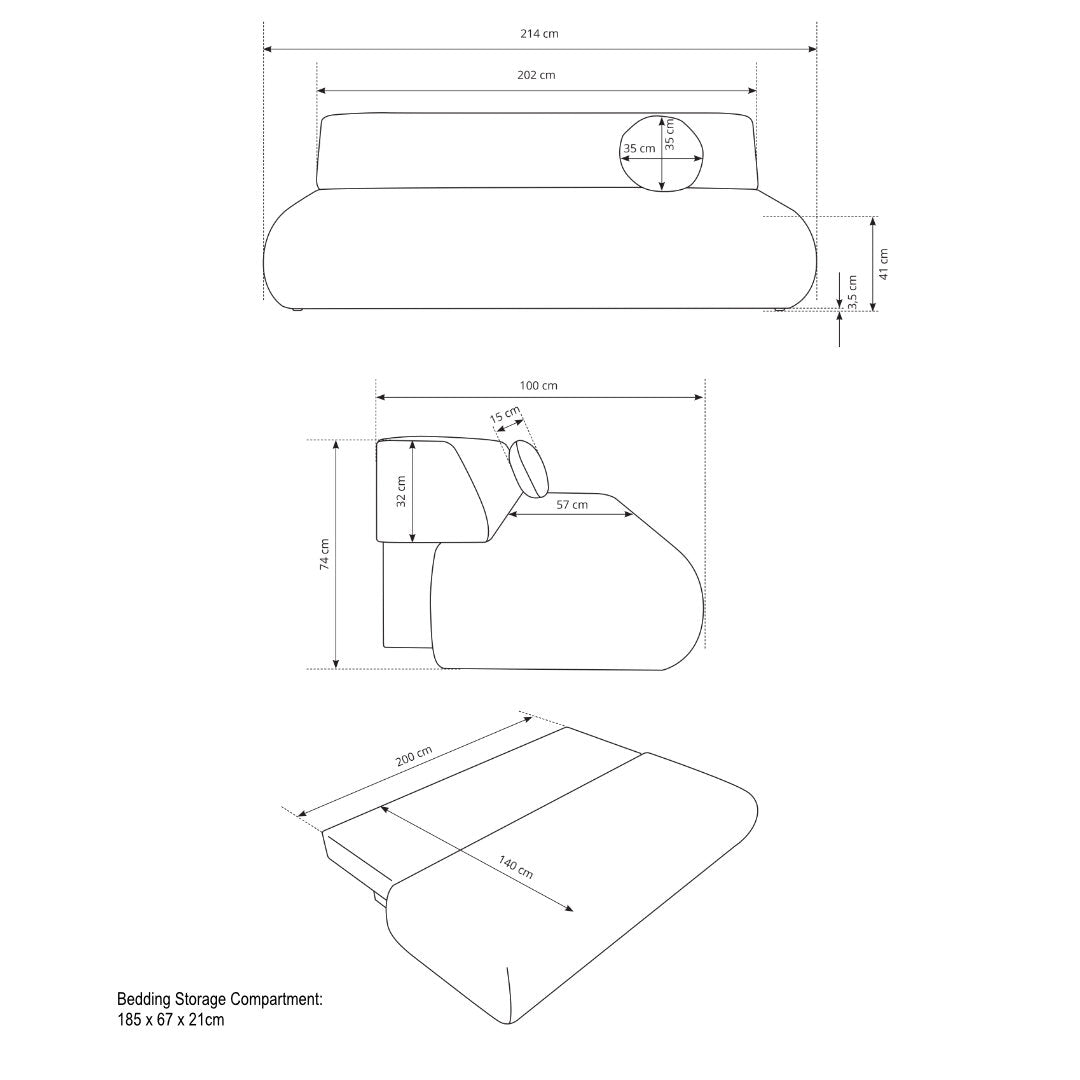 Sofa Bed Puente, image 19