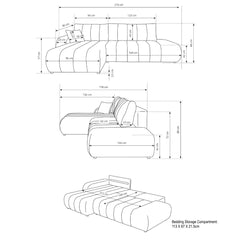 Corner Sofa Bed Baloo, image 25