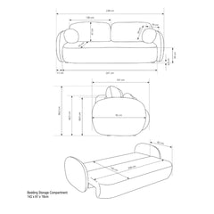 Sofa Bed Olio, image 17