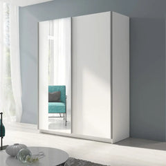 Gozo Sliding Door Mirrored Wardrobe