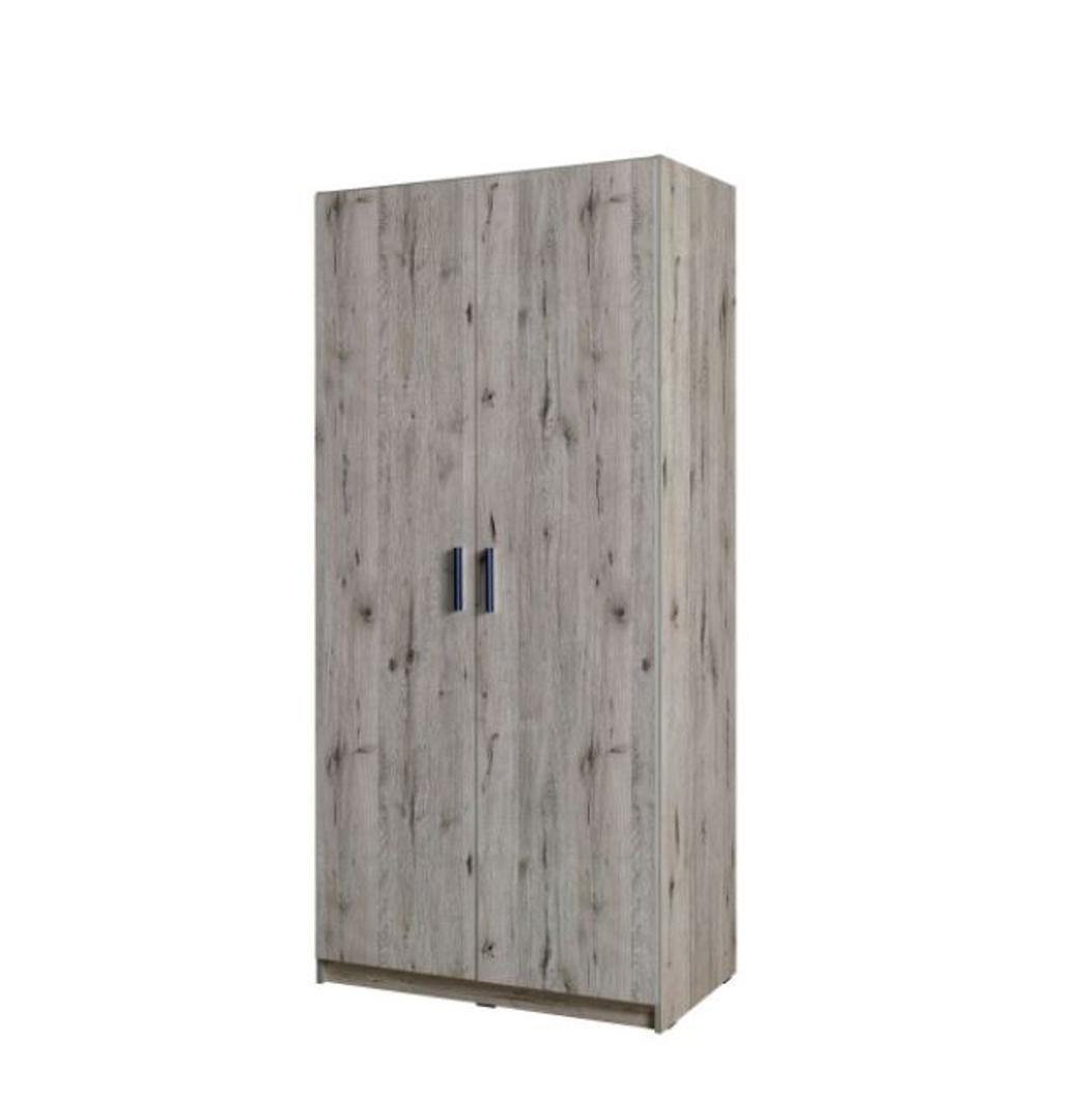 Snow 02 Hinged Wardrobe 92cm