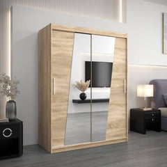 Rhomb Sliding Door Wardrobe 150cm - product image 11