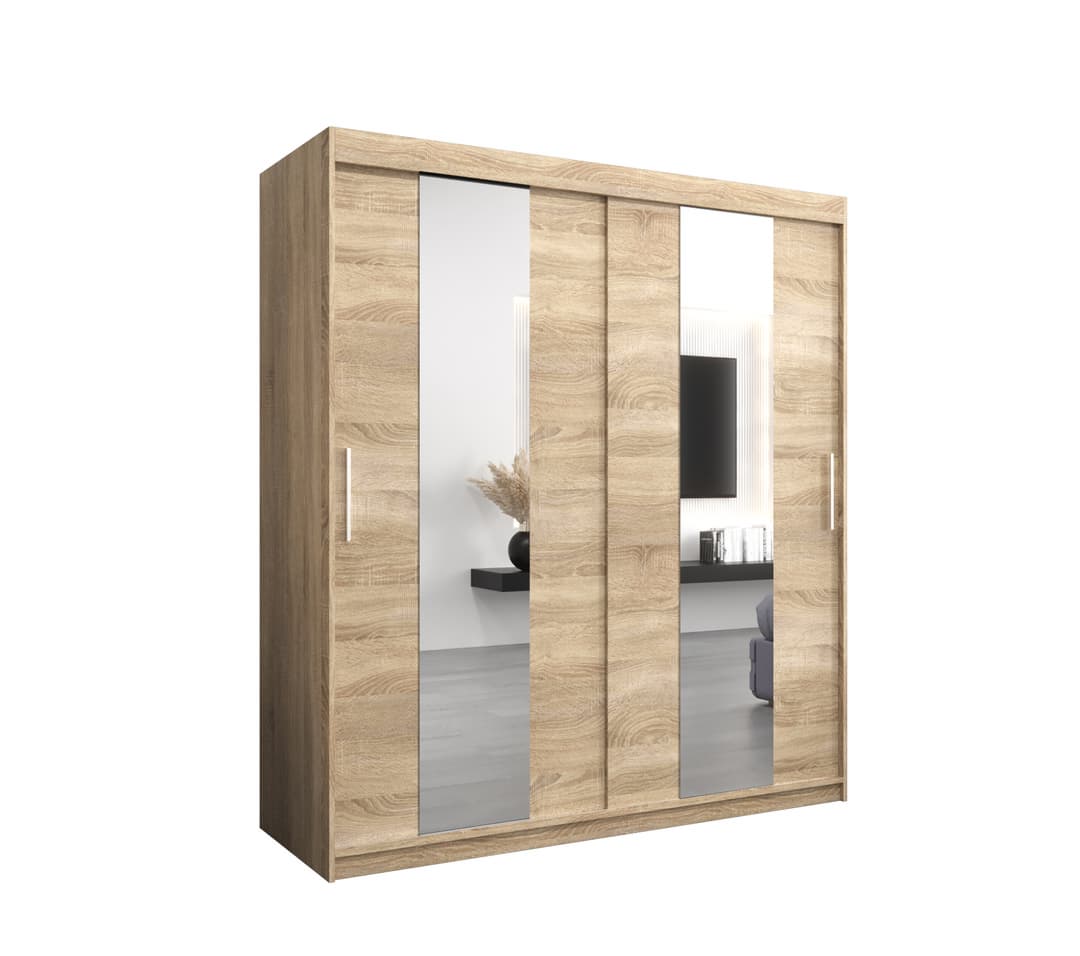Pole Sliding Door Wardrobe 180cm - product image 2