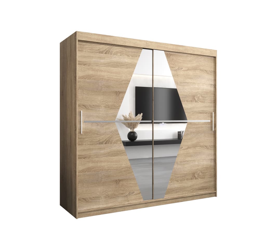 Boliwia Sliding Door Wardrobe 200cm - product image 17