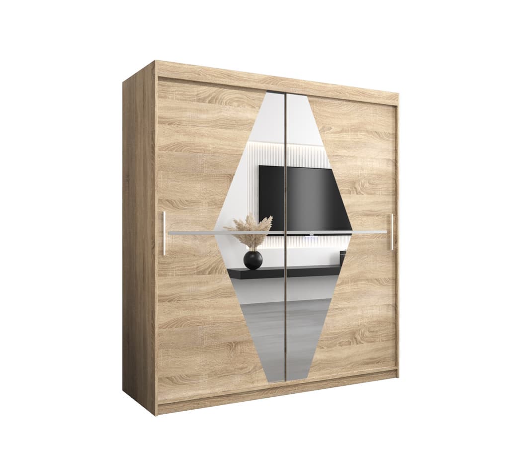 Boliwia Sliding Door Wardrobe 180cm - product image 17