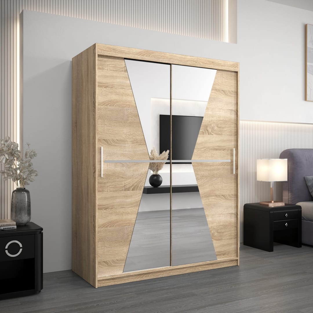 Morocco Sliding Door Wardrobe 150cm