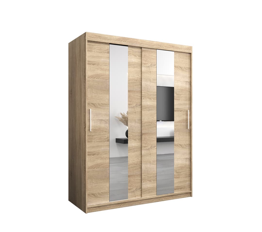 Pole Sliding Door Wardrobe 150cm - product image 16