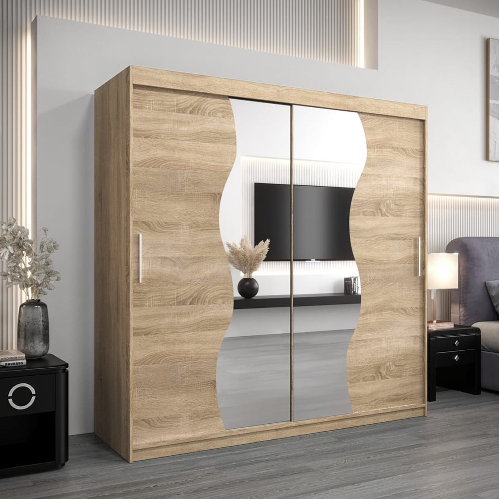 Madrid Sliding Door Wardrobe 200cm - product image 11