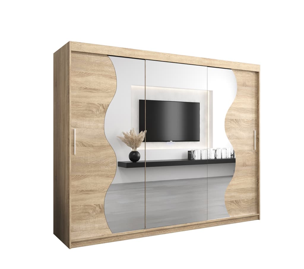 Madrid Sliding Door Wardrobe 250cm