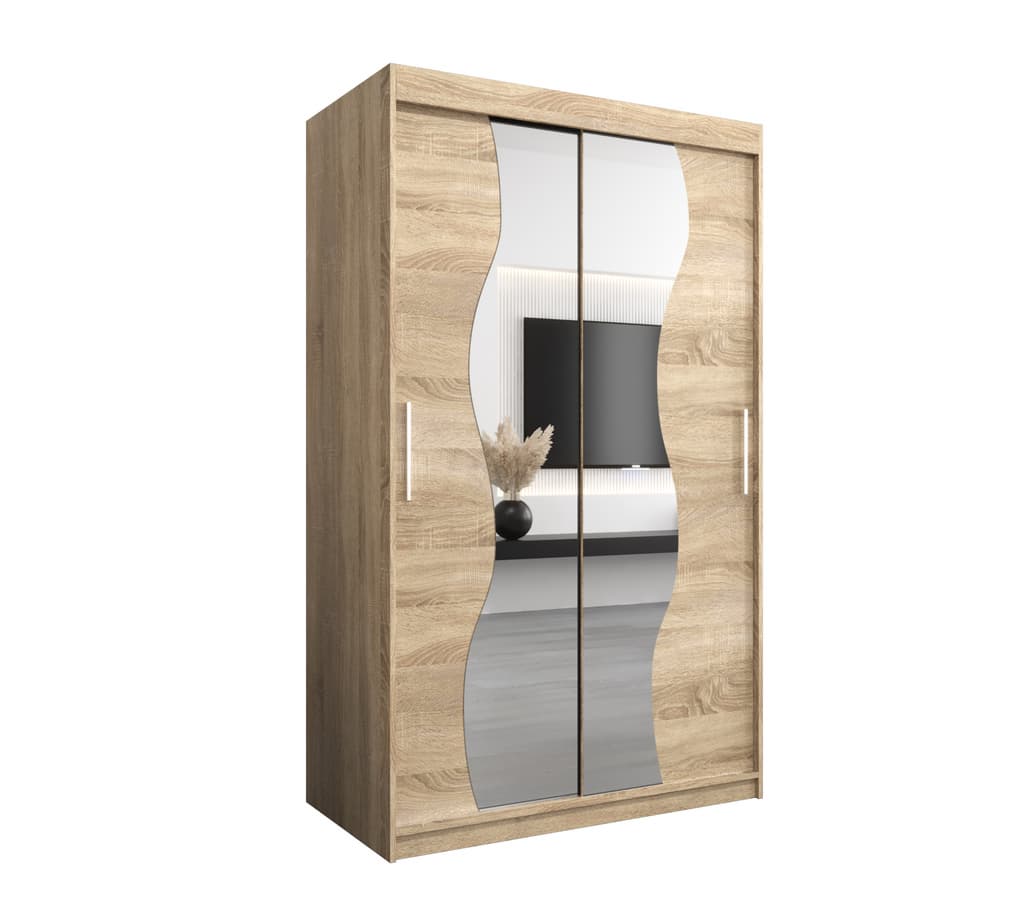 Madrid Sliding Door Wardrobe 120cm