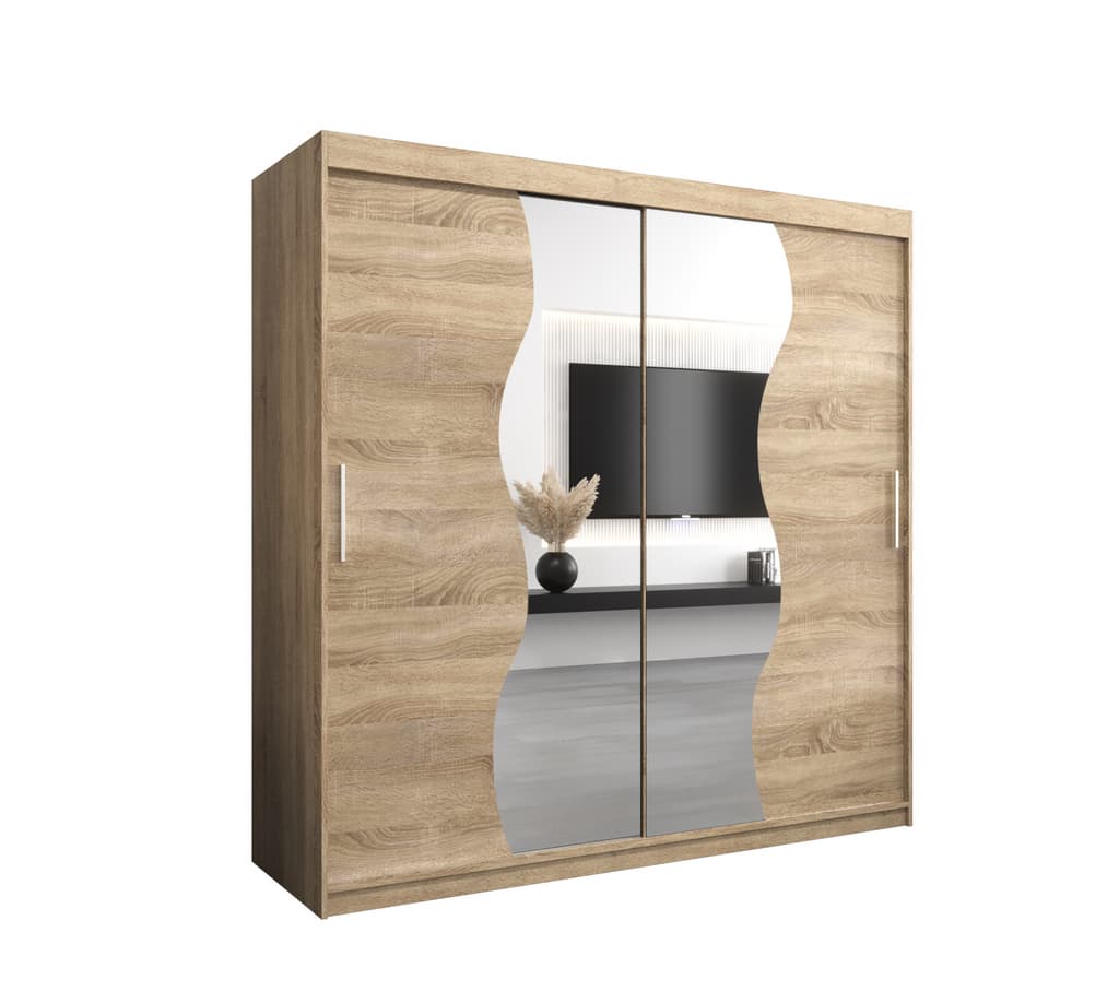Madrid Sliding Door Wardrobe 200cm