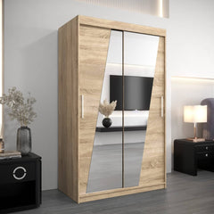 Rhomb Sliding Door Wardrobe 120cm - product image 11