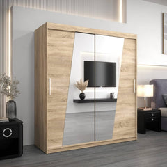 Rhomb Sliding Door Wardrobe 180cm - product image 12