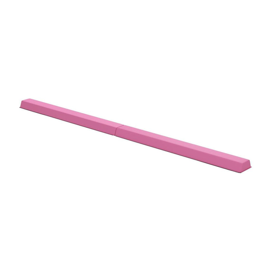 SPORTNOW 7.7ft Folding Gymnastics Beam, Floor Balance Beam for Kids with Anti-Slip Base, Gymnastics Equipment for Home, Pink